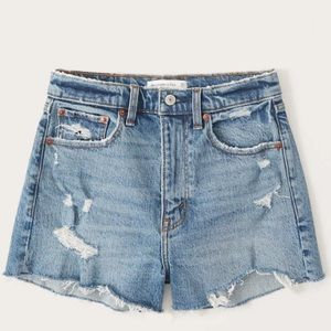 Brand New Abercrombie High Rise Mom Shorts!